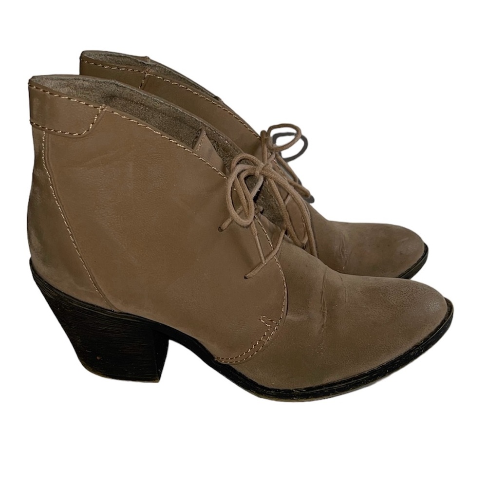 Blowfish  Sea Booties Ankle Boots Wheat Fawn/Tan Sz 7